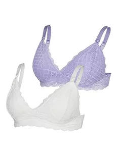 MAMA.LICIOUS Biustonosz damski, Fioletowy tulip/opakowanie: śnieżnobiały, L - Biustonosze - miniaturka - grafika 1