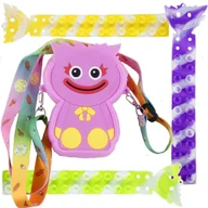 Zabawki sensoryczne - ZESTAW HUGGY WUGGY TOREBKA PRZYZSAWKA SQUID POP - miniaturka - grafika 1