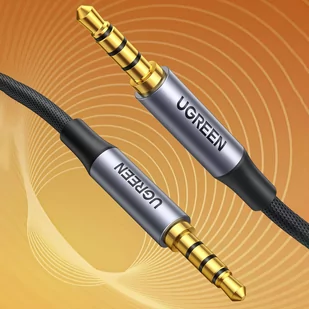 Ugreen kabel przewód AUX mini jack 3.5mm (męski) - mini jack 3,5mm (męski) 2m czarny (AV183) - Etui i futerały do telefonów - miniaturka - grafika 4