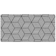 Podkładki na biurko - Mata ochronna na blat Kostki geometryczne 120x60 cm, Dywanomat - miniaturka - grafika 1