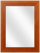 Lustra - Wiśniowe lustro ścienne w szerokiej ramie L8-M23 - miniaturka - grafika 1
