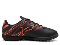 Buty dla dziewczynek - Buty dziecięce Puma 10748112 ATTACANTO TT JR Czarne - miniaturka - grafika 1