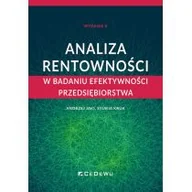 Ekonomia - Analiza rentowności w badaniu efektywności.. w.2 - miniaturka - grafika 1
