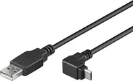Kable USB - Kabel USB PremiumCord USB-A - microUSB 1 m Czarny (ku2m1f-90) - miniaturka - grafika 1