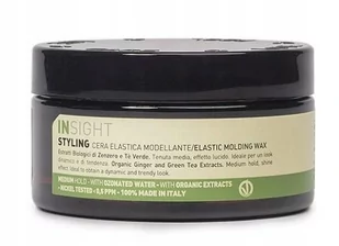 Insight STYLING elastic molding wax 90ml - elastyczna pomada definiująca - Pomada do włosów - miniaturka - grafika 1