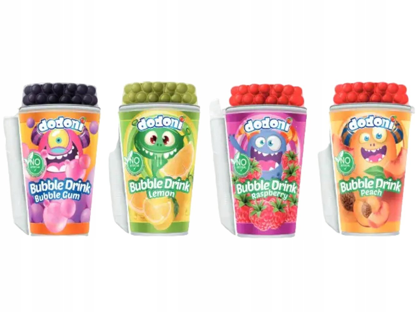 Bubble Drink Tea Peach Brzoskwinia Napój z Kulkami do Picia 270ml 10 sztuk