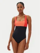 Stroje kąpielowe - Roxy Strój kąpielowy Active ERJX103711 Czarny - miniaturka - grafika 1