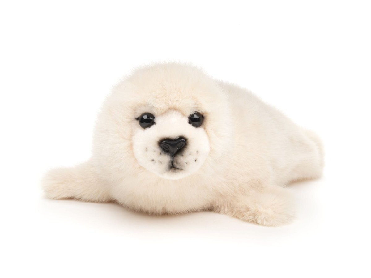 Pluszowa foczka Uni-Toys 32 cm – realistyczna maskotka eco friendly