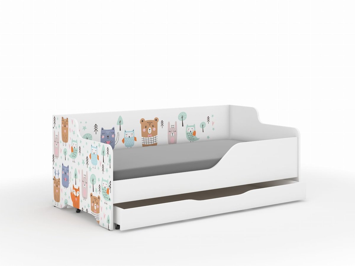 Łóżko dziecięce LILU 160x80 LAS-komplet