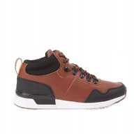 Buty trekkingowe męskie - ﻿Buty Zimowe Bustagrip Jogger Pro brązowe Lekkie 4 - miniaturka - grafika 1