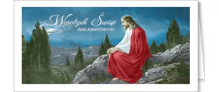 Kartka na Wielkanoc Religijna LZW-BT 24 - Kartki okolicznościowe i zaproszenia - miniaturka - grafika 1