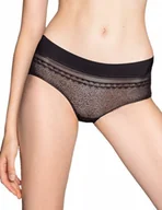 Majtki damskie - Lama L POL5014 BI 02 czarne figi damskie 2XL - miniaturka - grafika 1