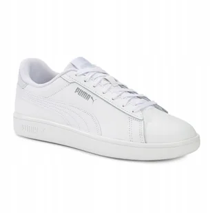 Buty Puma Puma Smash 3.0 L puma white/silver mist/puma silver 44 Eu - Buty sportowe męskie - miniaturka - grafika 1