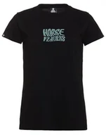 Koszulki i topy damskie - t-shirt damski HORSEFEATHERS GLEN TOP Black - miniaturka - grafika 1