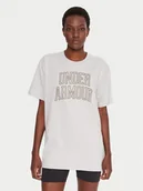 Koszulki i topy damskie - Under Armour T-Shirt Ua Rival Campus 6007883 Szary Oversize - miniaturka - grafika 1