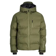 Kurtki męskie - JACK & JONES Jcosweep Puffer Sn kurtka męska, zielony, XL - miniaturka - grafika 1