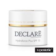 Balsamy i kremy do opalania - Declare Hydroforce Cream Plus SPF 15 Krem nawilżający 50ml - miniaturka - grafika 1