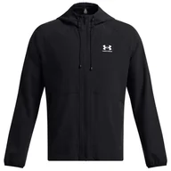Kurtki męskie - Kurtka męska Under Armour Vibe Woven Jacket Rozmiar: XL / Kolor: zielony/biały - miniaturka - grafika 1