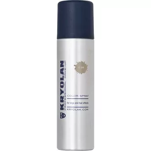 Kryolan, koloryzujący spray do włosów, 150ml, D38 - CHARACTER GREY - Farby do włosów i szampony koloryzujące - miniaturka - grafika 1