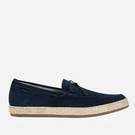 Espadryle damskie - Espadryle męskie Geox U35DWA00022-C4002 42 28 cm Granatowe (8050036992772) - miniaturka - grafika 1