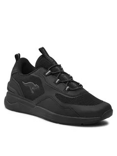 Buty dla chłopców - KangaROOS Sneakersy Kd-Road 18817 000 5500 Czarny - grafika 1