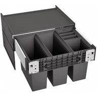 Kosze na śmieci - Blanco Sortownik odpadów SELECT II 60/4 czarny 526206 - miniaturka - grafika 1