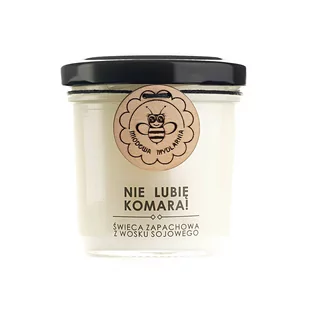 miodowa mydlarnia Świeca sojowa - Nie lubię komara, 120 ml - Świece - miniaturka - grafika 1