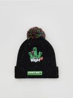 Czapki damskie - Reserved - Czapka Minecraft - czarny - miniaturka - grafika 1