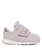 Buty dla dziewczynek - New Balance Sneakersy I5743MK Fioletowy - miniaturka - grafika 1