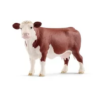 Figurki dla dzieci - Schleich Schleich Farm World Hereford Cow 13867 - miniaturka - grafika 1