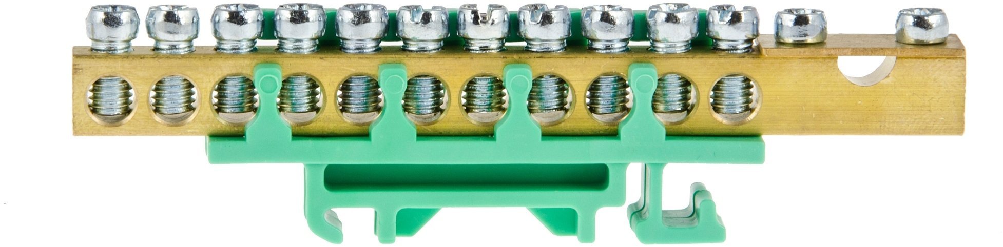 Incobex Listwa Zaciskowa 11x16 mm2,1x35mm2 - Zielona ENE-00539