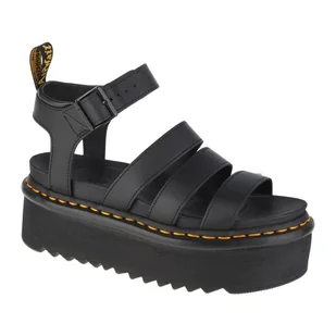 Dr Martens Sandały Dr. Martens Blaire Quad DM27296001 czarne - Sandały damskie - miniaturka - grafika 1