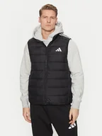 Kamizelki męskie - adidas Kamizelka Essentials 3-Stripes JJ1203 Czarny Slim Fit - miniaturka - grafika 1