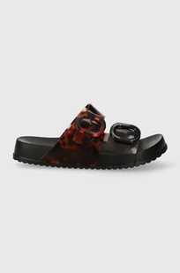 Melissa klapki MELISSA COZY SLIDE AD damskie kolor czarny M.33913.N716 - Klapki i japonki damskie - miniaturka - grafika 1