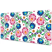 Podkładki na biurko - Ochronna podkładka na biurko Polski folk 90x45 cm - miniaturka - grafika 1