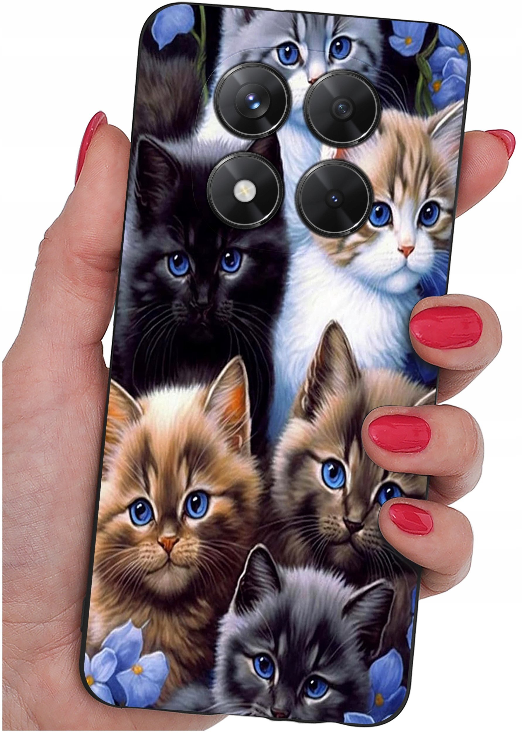 ETUI do Xiaomi Redmi Note 14 Pro+ 5G WZORY SILIKONOWE MATT CASE