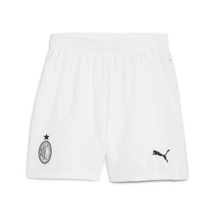 Młodzieżowe szorty AC Milan 24/25 PUMA White - Piłka nożna - miniaturka - grafika 1