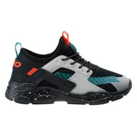 Sneakersy damskie - Dziecięce Sneakersy BEJO SLIKTER JR 4738-BLACK/GREY – Czarny - miniaturka - grafika 1