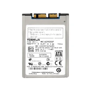 Dell Dysk twardy - 160 GB - 1.8" - 5400 rpm - SATA-300 - cache K20TD - Części i akcesoria do laptopów - miniaturka - grafika 1