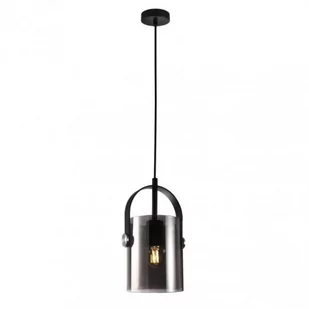 Italux Loftowa LAMPA wisząca NANESMA PND-32453-1-GD-AMB szklany zwis do salonu złoty PND-32453-1-GD-AMB - Lampy sufitowe - miniaturka - grafika 1