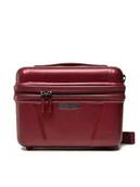 Kosmetyczki, organizery i kuferki - Wittchen Kuferek 56-3P-124-36 Bordowy - miniaturka - grafika 1