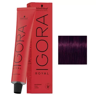 Schwarzkopf Igora Royal, profesjonalna farba do włosów, 5-99, 60ml - Farby do włosów i szampony koloryzujące Schwarzkopf Igora Royal, profesjonalna farba do włosów, 5-99, 60ml - Farby do włosów i szampony koloryzujące - miniaturka - grafika 1