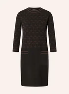 Sukienki - Joop! Sukienka Z Dzianiny Klamie Z Rękawami 3/4 braun - miniaturka - grafika 1