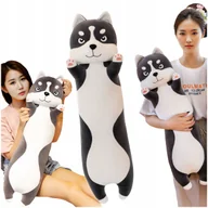 Maskotki i pluszaki - DŁUGA PODUSZKA MASKOTKA PLUSZOWY PIESEK 50CM ZABAWKA PRZYTULANKA PREZENT XL - miniaturka - grafika 1