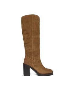Aldo Kozaki Agraewen 14115059 Brązowy - Kozaki damskie - miniaturka - grafika 1