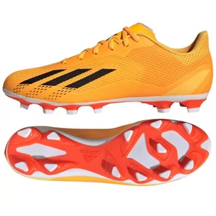 Buty piłkarskie adidas X Speedportal.4 Fg M GZ2460 pomarańczowe pomarańcze i czerwienie - Piłka nożna - miniaturka - grafika 1