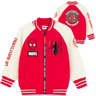 Bluzy dla chłopców - Cool Club, Bluza chłopięca, rozpinana, czerwona, Spider-Man - miniaturka - grafika 1