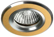 Oprawy, klosze i abażury - Candellux SA-04 Oprawa stropowa aluminiowa satyna-złoto 2210545 - miniaturka - grafika 1