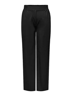 ONLY Spodnie w kolorze czarnym - Spodnie sportowe damskie - miniaturka - grafika 1