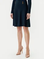 Spódnice - Guess Spódnica mini W5YD65 Z0130 Granatowy Regular Fit - miniaturka - grafika 1